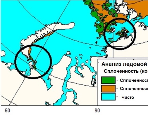 Влияние наблюдаемых изменений климатических условий на хозяйственную деятельность в морях Российской Арктики