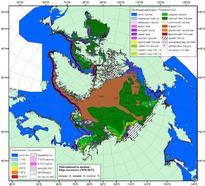 Современное состояние и перспективы исследований ледяного покрова морей  российской Арктики